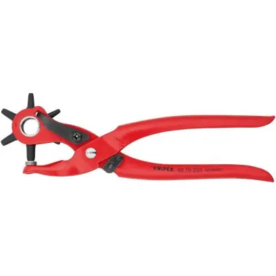 Revolverové děrovací kleště 220 mm KNIPEX 90 70 220 Nejlepší Cena