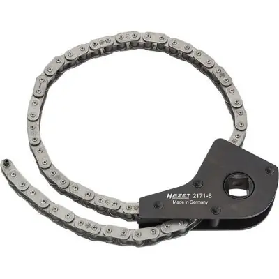 Doprava Zdarma Řetězový klíč na olejový filtr, trn 1/2" 50-150mm HAZET 2171-8
