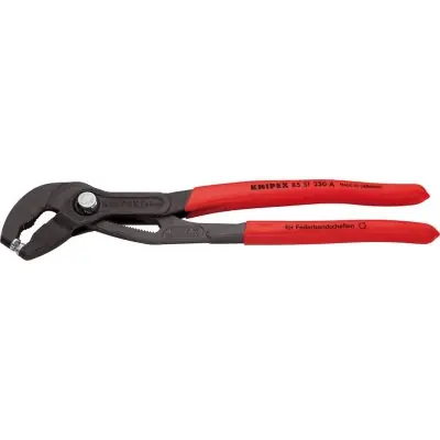 Kleště na hadicovou sponu, pro pružinové pásové spony plastové návleky 250 mm KNIPEX 85 51 250 A Nejprodávanější