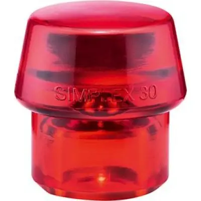 Oblíbený Hlava pro kladivo s měkkým čelem SIMPLEX z plastu, 30 mm HALDER 3206.030