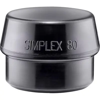 Hlava pro kladivo s měkkým čelem SIMPLEX z pryže, 80 mm HALDER 3202.080 Aktuální
