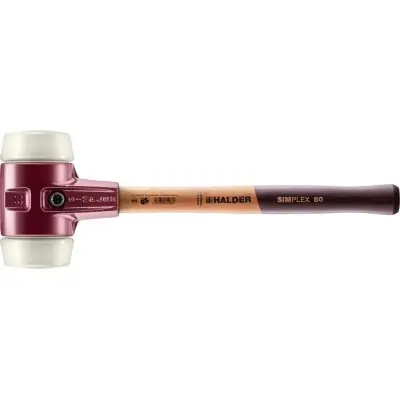 Akce Kladivo s měkkým čelem SIMPLEX nylon 80mm HALDER 3008.080