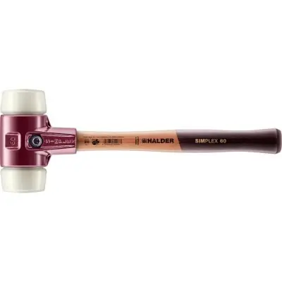 Kladivo s měkkým čelem SIMPLEX nylon 60mm HALDER 3008.060 Ověřený