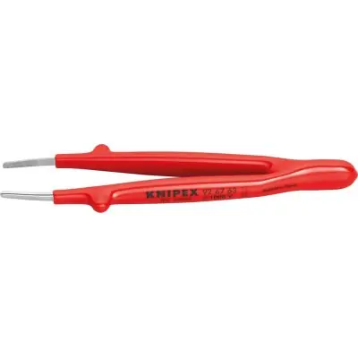 Pinzeta, přesné provedení, VDE s hroty, kulaté 145mm KNIPEX 92 67 63 Omezená Nabídka