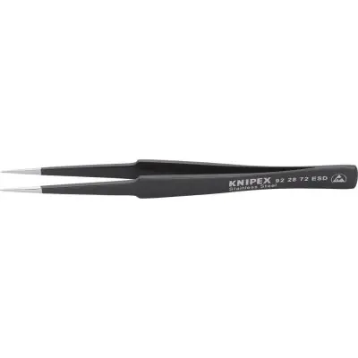 Pinzeta ESD US-jehlový tvar 135mm černá KNIPEX 92 28 72 ESD Bezpečná Platba