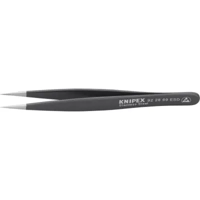 Pinzeta ESD 130 mm černá KNIPEX 92 28 69 ESD Dokud Zásoby Vydrží