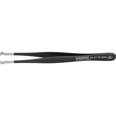 Pinzeta ESD 120 mm černá KNIPEX 92 08 79 ESD Doprava Zdarma