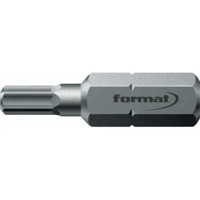 Bit tvrdý typ 1/4" DIN3126C6,3 vnitřní 6-hran, 2x25mm FORMAT Originální