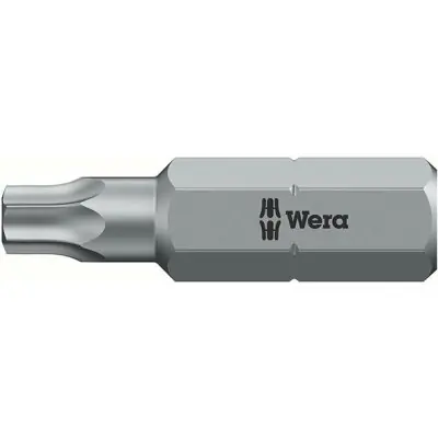 Bezpečná Platba Bit tvrdý typ 1/4" DIN3126C6,3 T25x25mm Wera 05066488001