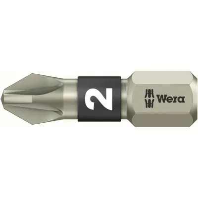 Bit nerez 1/4" DIN3126C6,3 PZ2x25mm Wera 3855/1 TS PZ 2x25 Super Cena