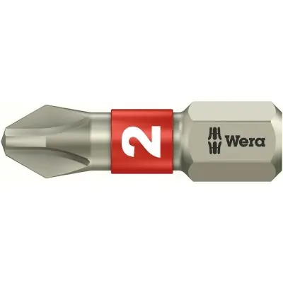 Bit nerez 1/4" DIN3126C6,3 PH2x25mm Wera 3851/1 TS PH 2x25 Jen Po Omezenou Doba
