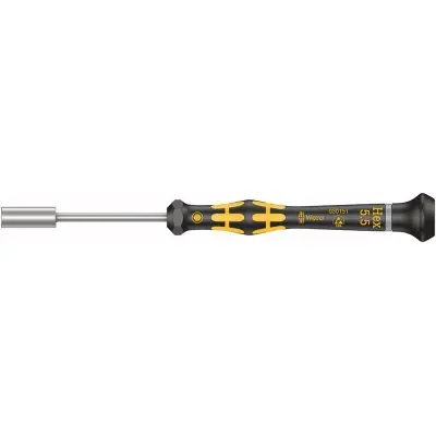 Šroubovák s nástrčným klíčem 6-hran ESD pro elektroniku 5,5x mm Wera 1569 5,5 Levný