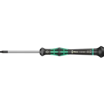 Šroubovák TORX pro elektroniku, s přídržnou funkcí, T10x60mm Wera 2067 HF TX10x 60 Nová Kolekce