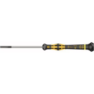 Plochý šroubovák ESD pro elektroniku 4 x 0,8 x 80 mm Wera 1578 A 0,80 x 4,0 x 80 Ihned K Objednání