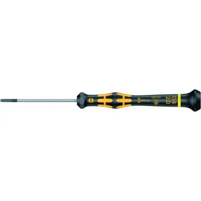 Expresní Doručení Plochý šroubovák ESD pro elektroniku 2 x 0,4 x 60 mm Wera 1578 A 0,40 x 2,0 x 60