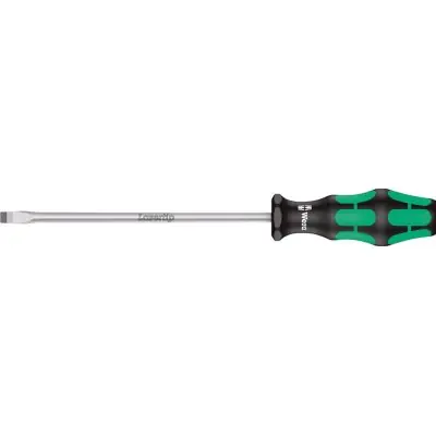 Plochý šroubovák s kulatou čepelí 8x1,2x175 mm Wera 334 1,2x 8,0x175 Speciální Cena