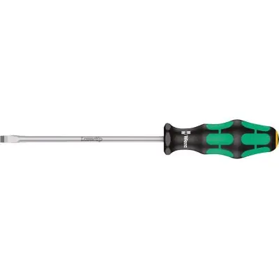 Super Cena Plochý šroubovák s kulatou čepelí 6,5x1,2x150 mm Wera 334 1,2x 6,5x150