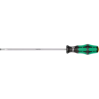 Plochý šroubovák s kulatou čepelí 5,5x1x200 mm Wera 335 1,0x 5,5x200 Výhodná Nabídka