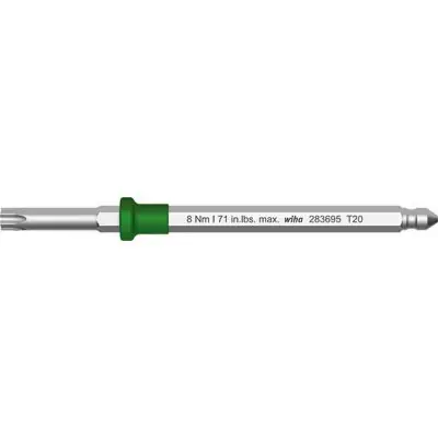 Autentický Výměnná čepel TorqueFix-Key T8 Wiha 2837 T8