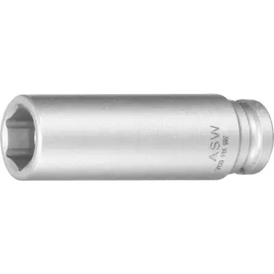 Dokud Zásoby Vydrží Za tepla kovaný nástrčkový klíč dlouhý, pružinový magnet 1/4" 13mm ASW 070063