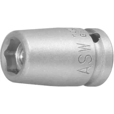 Za tepla kovaný nástrčkový klíč s magnetem 1/4" 8mm ASW 070034 Cenová Bomba