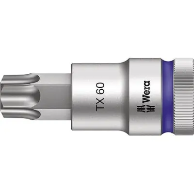 Zlevněný Šroubováková hlavice 1/2", T60x60 mm s přidržovací funkcí Wera 05003838001