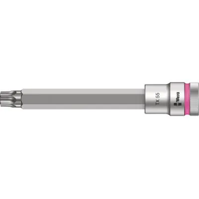 Tovární Cena Šroubováková hlavice 1/2", T55x140 mm s přidržovací funkcí Wera 05003857001