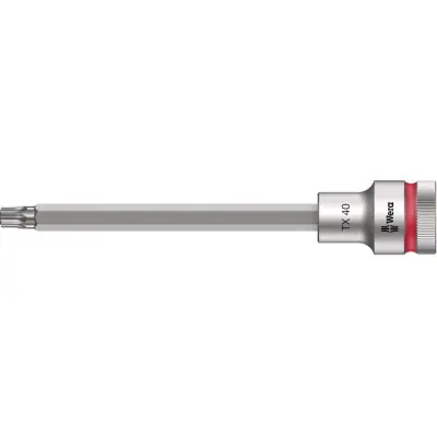 Časově Omezené Šroubováková hlavice 1/2", T40x140 mm s přidržovací funkcí Wera 05003854001