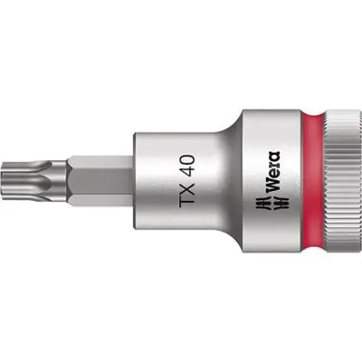Značkový Šroubováková hlavice 1/2", T40x60 mm s přidržovací funkcí Wera 05003834001