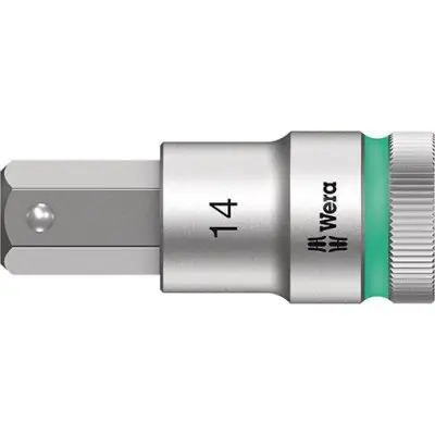 Šroubováková hlavice 1/2", vnitřní šestihran s přidržovací funkcí, 14x60 mm Wera 05003827001 Výhodná Nabídka