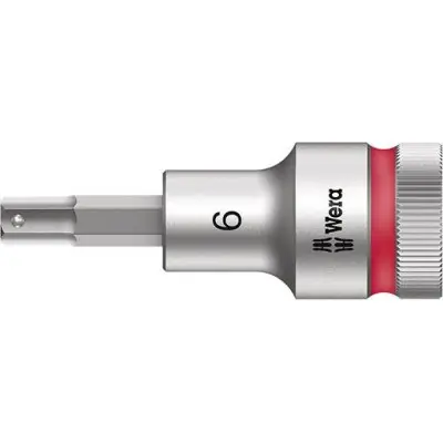 Šroubováková hlavice 1/2", vnitřní šestihran s přidržovací funkcí, 6x60 mm Wera 05003822001 Autentický