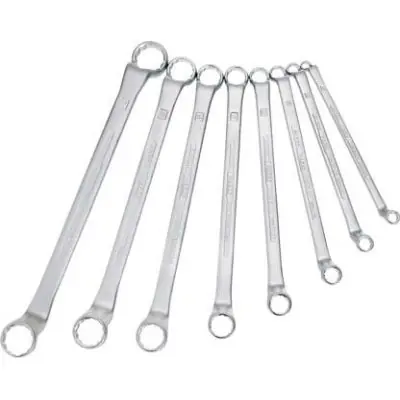 Zlevněný Sada oboustranných očkových klíčů DIN838 6 - 22 mm 8 ks v kartonové krabici Hazet 630/8